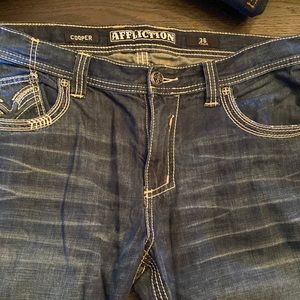 Affliction, men, jeans, size 36, regular
